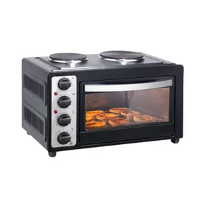 Combination Oven Built-in Electric Cupcake Ovens With Stainless Hotplates Oven