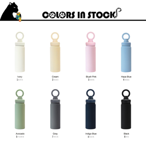 <span class=keywords><strong>Borraccia</strong></span> Termica in Acciaio Inox con Doppio Coperchio per Ragazze, Bottiglia da Palestra, Thermos Personalizzabile per Bevande Calde e Fredde - Product Image 2