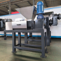 Dubbele Schroefpers Ontwateringsmachine voor Sapcentrifuge, Natte Biomassa, Brouwersafval, Biologisch Afval, Fruit