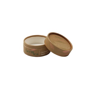 Tubes en carton kraft ronds unis avec logo personnalisé pour l'emballage de produits alimentaires, de soins de la peau, d'huiles essentielles et de crèmes pour le visage – Modèle de boîte en tube de papier - Product Image 4