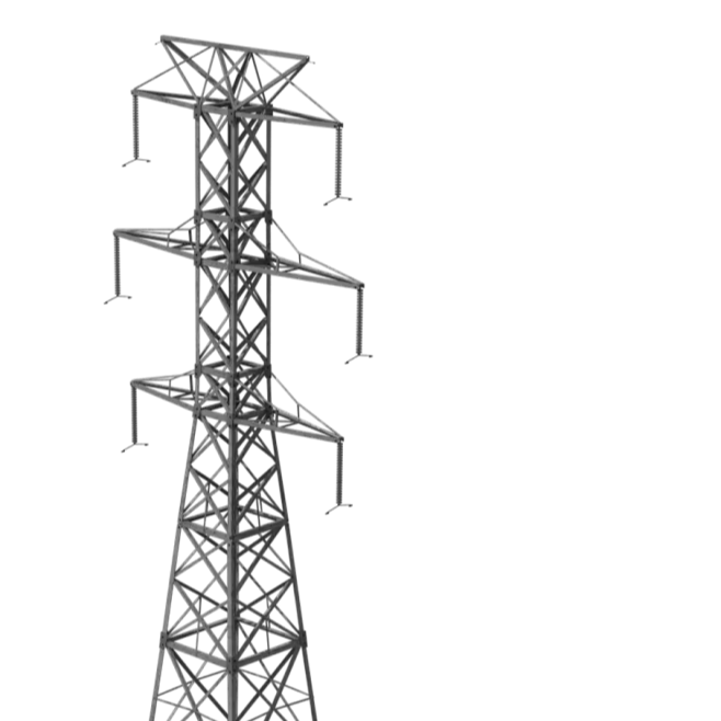 Высококачественная силовая передающая башня электрическая стальная башня Angualr стальная решетчатая опорная передающая башня