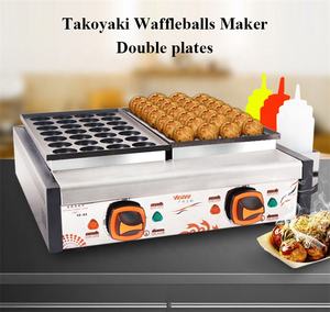 Offre Spéciale Takoyaki commercial faisant la Machine de poêle chauffage électrique ou au gaz boules de poulpe fabricant <span class=keywords><strong>boulanger</strong></span> ménage commercial - Product Image 4