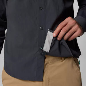 Camisa de pesca de poliéster con botones, impermeable, con capucha, estampado hawaiano extra grande, de alta calidad, MOQ bajo, venta al por mayor. - Product Image 6