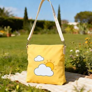Customizable Canvas Handheld <b>Foldable</b> Durable <b>Bag</b> with Heat Transfer Custom Logo Printing for Shopping Work School and Gift Use - Product Image 1