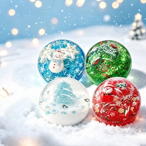 Christmas Snowflake Slow Rebound Squishy <strong>Ball</strong> Anti Stress Decompression Toy Handmade Fidget Sensory Stocking Stuffer for Adults - Product Image 2