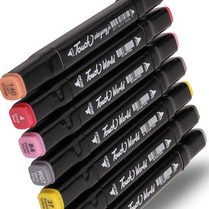 เคสมาร์กเกอร์แอลกอฮอล์สำหรับเด็กผู้ใหญ่120สีภาพสเก็ตช์การ์ดวาดภาพภาพประกอบ - Product Image 2