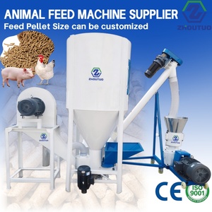 Usine de fabrication de <span class=keywords><strong>granulés</strong></span> d'aliments pour volailles clé en main de 500 kg, mélangeur d'aliments pour animaux, broyeur, <span class=keywords><strong>presse</strong></span> à <span class=keywords><strong>granulés</strong></span> pour la transformation des aliments pour poulets et porcs - Product Image 3