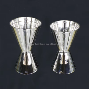 Chất Lượng Tốt Nhất Tùy Chỉnh Thép Không Gỉ Đôi Ounce Cup Jigger Cocktail Muỗng Shaker Tái Sử Dụng Khuấy Cho Đồ Uống Nhà Bếp - Product Image 4