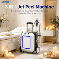 Appareil professionnel de jet peel pour le visage et le cuir chevelu, système de peeling à oxygène haute pression, équipement de soin de la peau pour salon