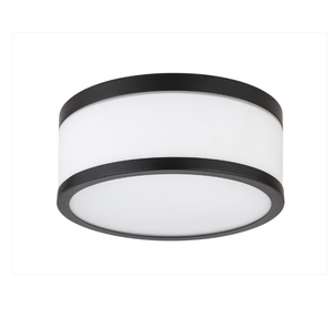 Black Color Frame with Fabric Lampshade <b>Ceiling</b> Lamp for Hotel - Product Image 1
