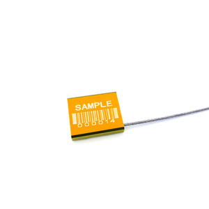 Con dấu cáp an toàn tự khóa có thể điều chỉnh US-CC151 với logo và số sê-ri - Product Image 4