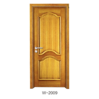 Porte de villa en bois moderne, design laqué, porte intérieure de chambre d'appartement, porte intérieure en bois plaqué
