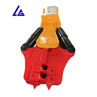 Cisaille hydraulique combinée pour excavatrice 20-30 tonnes 320D 320C, pour recyclage de béton, découpe de béton armé, CE ISO