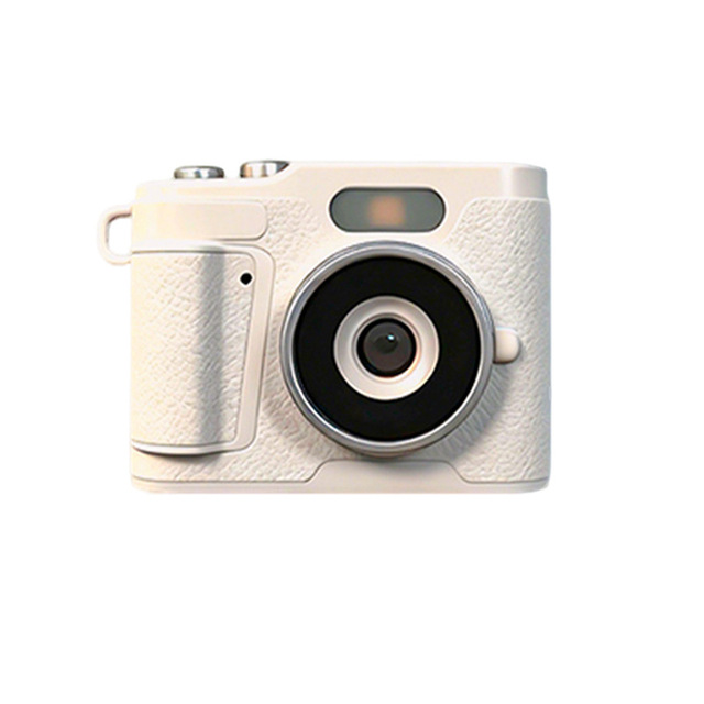 Retro Mini Digital Camera Keychain with Flash - HD Fully Automatic for Students & Children Photo Video Recording