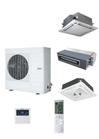 Climatiseur industriel mural multi-zone vrf split non-inverter 2.5hp cassette ventilo-convecteur refroidisseur 12 tonnes dc ac