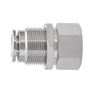 Connecteur à insertion rapide PMF cuivre nickelé PMF10-01/PMF10-02/PMF10-03/PMF10-04 cloison droite - Product Image 1