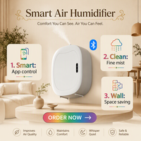 Diffuseur d'huiles essentielles électrique AeroScent 200 ml, fonctionne sur piles, USB, parfum sans eau, pour la maison, le bureau, l'hôtel, à fixer au mur