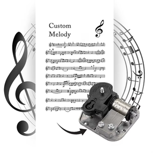 Biểu Tượng Tùy Chỉnh Phong Cách Khác Nhau Giai Điệu Carousel Ngựa Ba Lê Đu Quay Bánh Xe Gỗ Sồi Âm Nhạc Hộp Cho Món Quà - Product Image 6