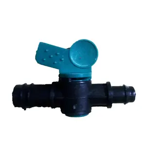 Raccordi per irrigazione a goccia di mini valvola in plastica per irrigazione a goccia