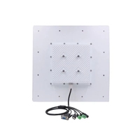 Lecteur-graveur de balises RFID UHF fixe à courte portée (2 m) ou longue portée (10 m) pas cher, module R2000, RS232/485/TCP/IP, étanche pour extérieur
