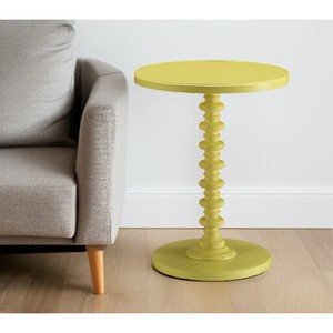 22 \ "HMS marrone massello di legno rotondo piedistallo tavolino per mobili soggiorno - Product Image 1