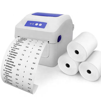 Papel Térmico Blanco de Alta Calidad de 57x40mm, Rollo de Papel para Sistemas de Caja Registradora, Personalizable, Directo de Fábrica