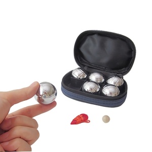 Mini Boule <span class=keywords><strong>de</strong></span> Pétanque en Acier <span class=keywords><strong>de</strong></span> 32,5 mm avec Logo Personnalisé pour Sports <span class=keywords><strong>de</strong></span> Plein Air et Accessoire <span class=keywords><strong>de</strong></span> Jeu <span class=keywords><strong>de</strong></span> Table - Product Image 1
