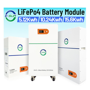 E-Sun Wall Mounted LiFePO4 Battery 51.2V 100Ah 5.12KWh Home <b>Energy</b> <b>Storage</b> <b>System</b> - Product Image 3