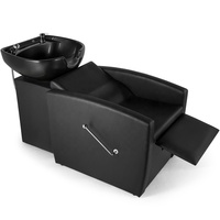 Bol et chaise pour shampooing, mobilier de salon de coiffure, ajustable, bon marché,