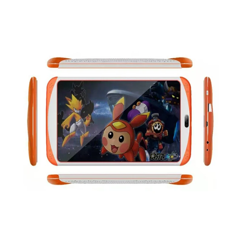 Fast delivery 2021 New Best seller 7 Inch LCD Writing TOUCH Gifts or orange Android 9.0 KIDS Tablet