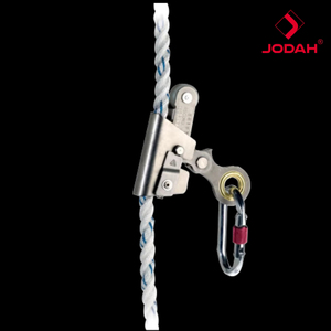 JODAH AN065 14mm Double Matériau Verrouillage Automatique Guide Coulissant Protection Antichute Acier Inoxydable Acier Galvanisé Travail en Hauteur - Product Image 3