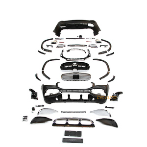 X167 pare-chocs avant complet avec calandre pare-chocs arrière pour <span class=keywords><strong>Mercedes</strong></span> Benz <span class=keywords><strong>GLS</strong></span> X167 <span class=keywords><strong>Maybach</strong></span> kit carrosserie 2019 <span class=keywords><strong>2020</strong></span> 2021 - Product Image 4