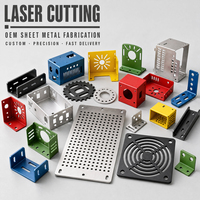 Fabrication sur mesure de pièces en aluminium découpées au laser par une usine chinoise OEM, service de découpe laser de métaux et d'acier inoxydable