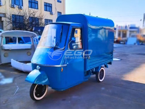Triciclo Camper XC-EGO en Diferentes Colores, Eléctrico, de Acero Inoxidable, con Certificación CE, Carrito de Comida, Camión de Comida Semicerrado, Móvil - Product Image 5