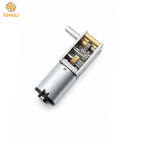 Motor Worm Gear DC 6V GM1812-N20 yang Dapat Disesuaikan dengan Gearbox Logam Sudut Kanan, Encoder & Opsi Penguncian Otomatis