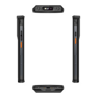 Smartphone débloqué V7S 5,7 pouces Android PDA NFC avec lecteur d'empreintes digitales, étanche IP65, 4G LTE, lecteur de codes QR et codes-barres