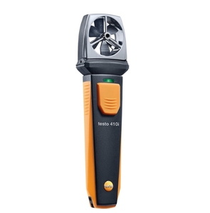 Anemómetro de Vaneas Compacto Testo 410i con Operación por Smartphone (Velocidad del Aire, Flujo Volumétrico y Temperatura) - Product Image 1