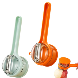 Éplucheur de melon portable innovant, lame en acier inoxydable, éplucheur de fruits et légumes, poignée ergonomique, gadget de cuisine pour l'eau - Product Image 1