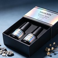 Base de Gel Caoutchouc 15ml en Gros Marque Privée, Adhérence Forte, Longue Durée, UV LED, Base Coat Soak Off pour Ongles, Logo Personnalisé, Vente en Gros