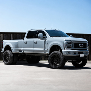 Jantes forgées NJQS Super Single Truck 22x12 22x14 24x12 24x14 26x16 Noir <span class=keywords><strong>4x4</strong></span> Tout-terrain 8x170 8x180 8x6.5 6x5.5 pour Ford 150 - Product Image 4