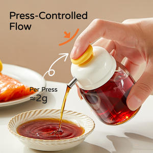 100ml 3.38oz Distributeur Huile Japonaise Sushi Sauce Dispenseur Olive Récipient Appuyer Dispenser Bouteille <span class=keywords><strong>Vinaigre</strong></span> Verseur - Product Image 4