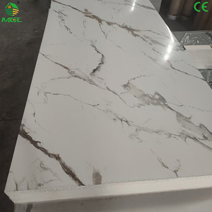 Paneles de Pared de PVC Impermeables con Diseño de Mármol UV Moderno <span class=keywords><strong>MGL</strong></span>, Alto Brillo, Decoración de Interiores, Fondo para TV, Hogar, Baño - Product Image 1