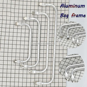 MZ Sac à main en aluminium de haute qualité, cadre en aluminium, sac à main, cadre de sac à main en métal, cadre de sac à main 16//20/25/30cm - Product Image 4