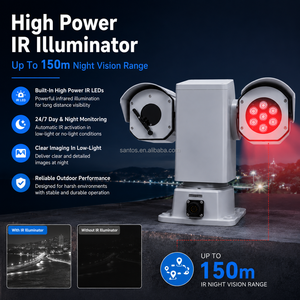 แท่นยึดกล้องแพน-ทิลท์ DC12V สำหรับทุกสภาพอากาศ สำหรับการใช้งานการเฝ้าระวังเคลื่อนที่ - Product Image 4
