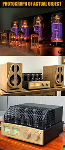 El34 nhà & chuyên nghiệp Audiophile ống chân không điện tử khuếch đại công suất tự thiên vị tín hiệu đầu ra siêu tuyến tính - Product Image 6