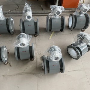 Регистратор данных Wi-Fi 6 дюймов цифровой caudalimetro rs485 измеритель расхода воды <span class=keywords><strong>GPRS</strong></span> батарея 220V электромагнитный расходомер передатчик - Product Image 4