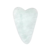 Grattoir spécial en jade pour le nettoyage des follicules, outil de nettoyage de la peau du visage en jade Gua Sha pour usage en salon