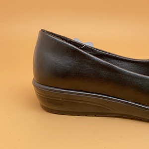 "Scarpe basse in <span class=keywords><strong>pelle</strong></span> comode da <span class=keywords><strong>donna</strong></span> mocassino da barca con punta tonda da <span class=keywords><strong>donna</strong></span> suola morbida Casual ballerine nere scarpe da guida mocassino" - Product Image 6