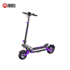 Scooter Eléctrico Plegable de Aleación de Aluminio para Adultos, Fabricado en China, con Ruedas de 10 Pulgadas, 48V, Portátil - Product Image 2