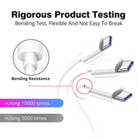Cable de Carga Duradero, Resistente y Confiable, Compatible con Múltiples Dispositivos, Precio al por Mayor, Cable para Teléfono Móvil, Tableta, Portátil, Accesorios